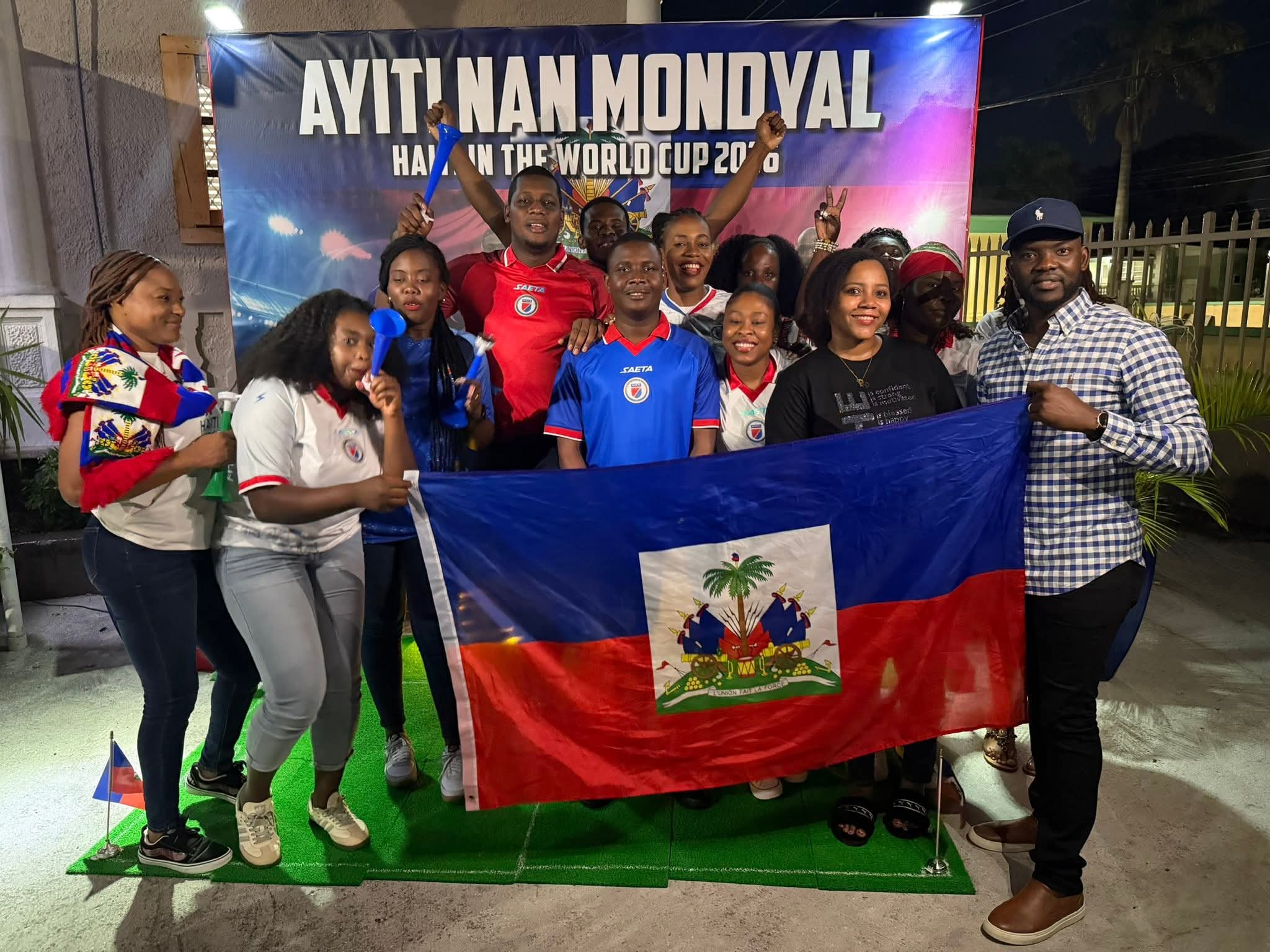 Mondial 2026: l’Ambassade d’Haïti aux Bahamas affiche son soutien aux Grenadiers