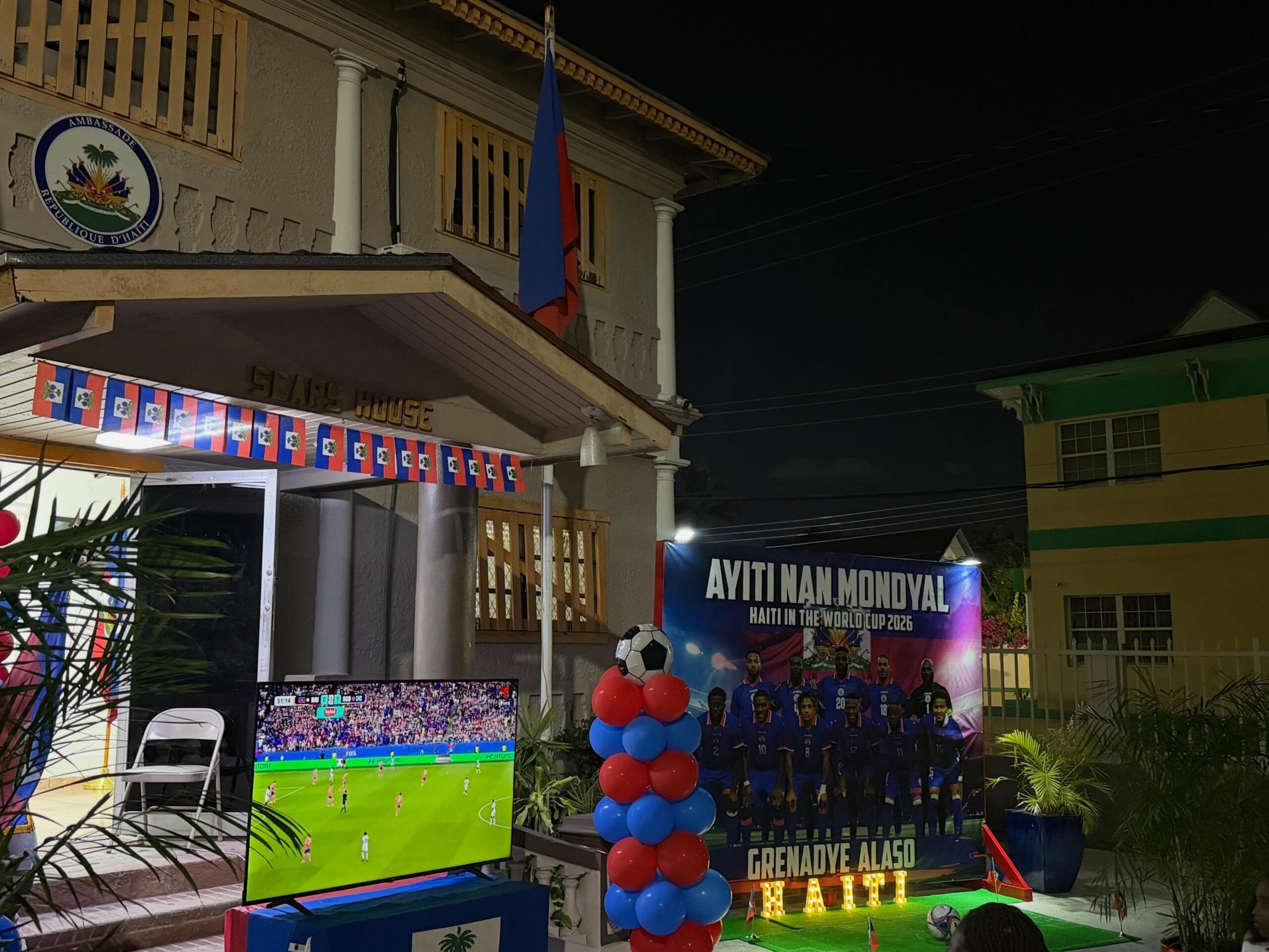 Mondial 2026: l’Ambassade d’Haïti aux Bahamas affiche son soutien aux Grenadiers